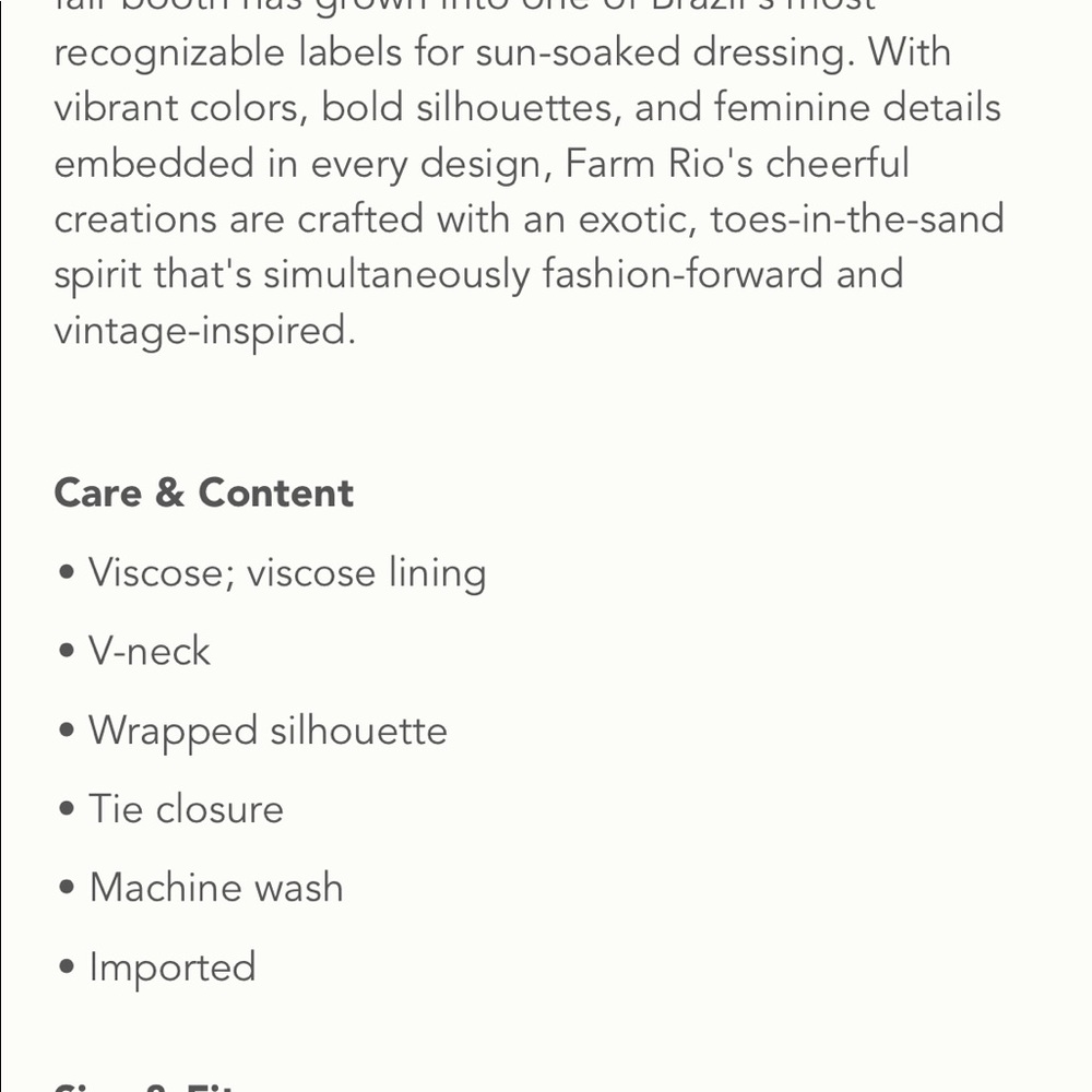 NWT: Anthropologie Farm Rio Monica Dress - Picture 4 of 4